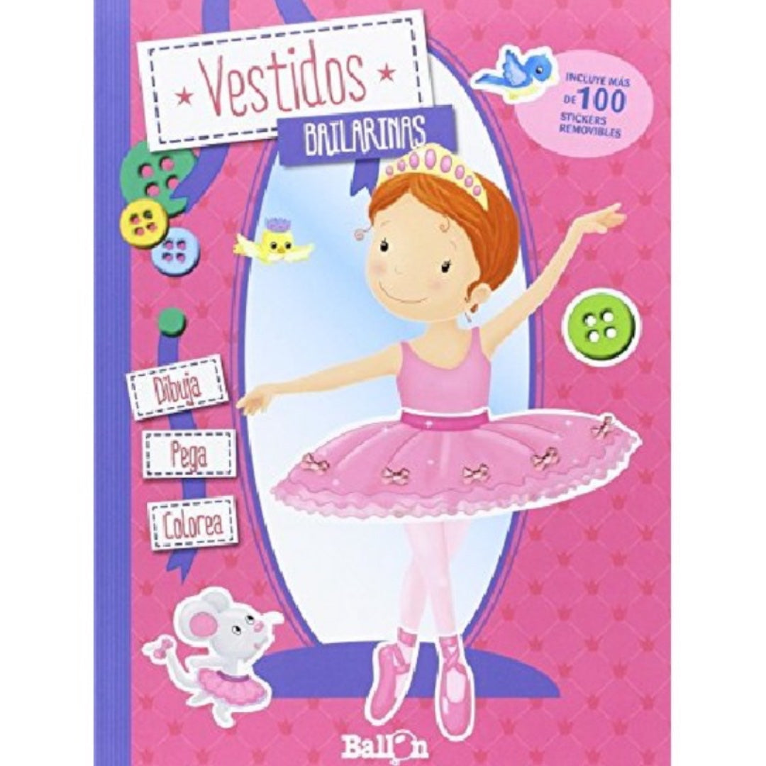 Libro de Actividades - Vestidos Bailarinas