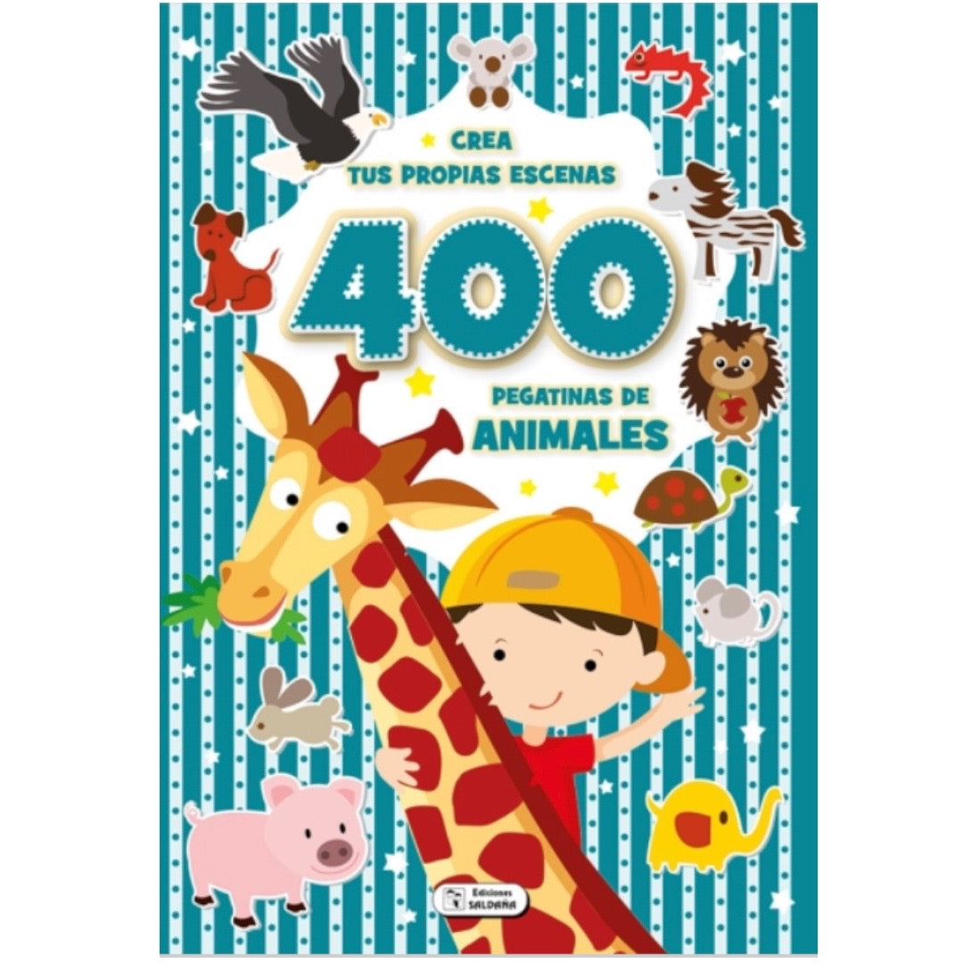400 Stickers Animales