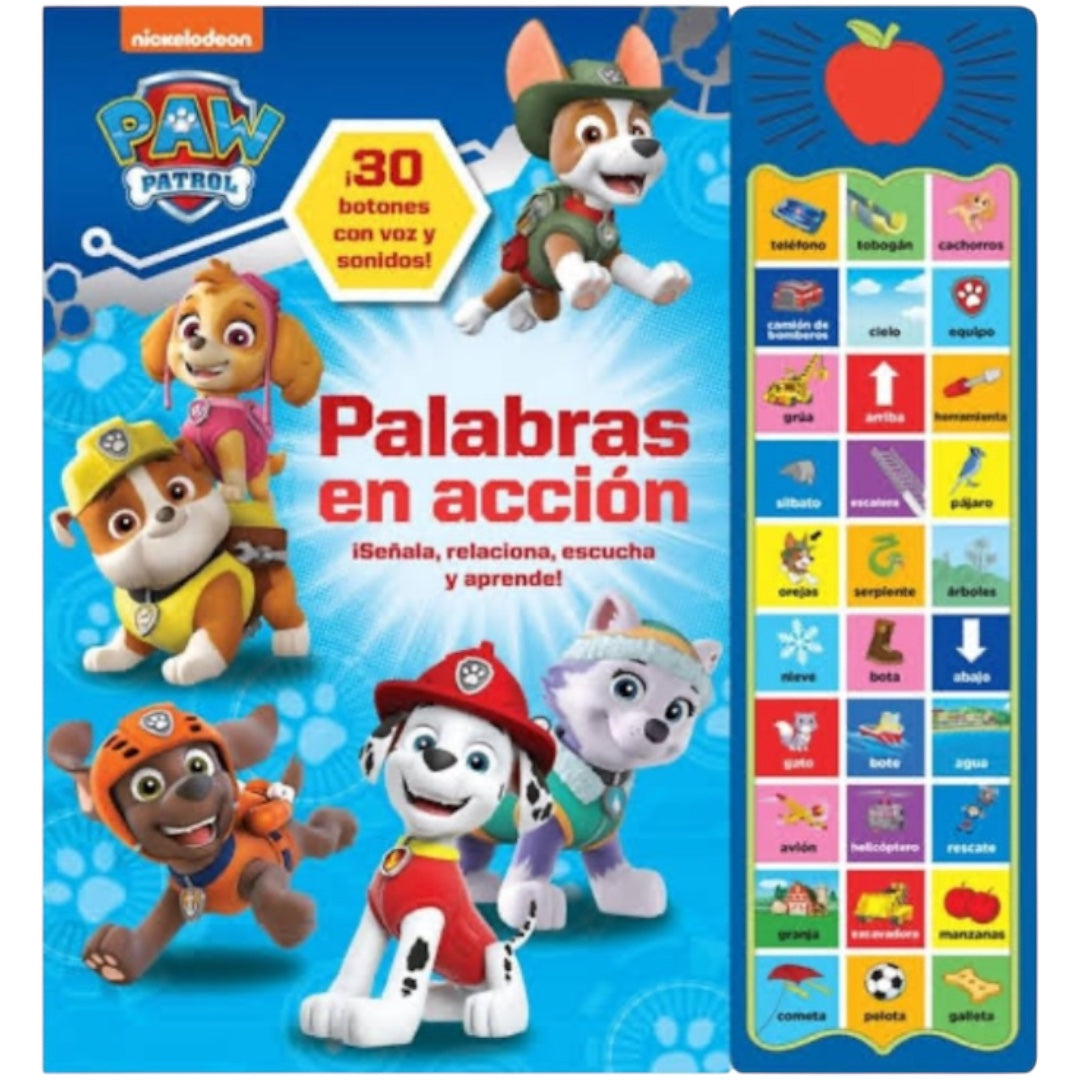 Libro con Sonidos Primeras Palabras - Paw Patrol