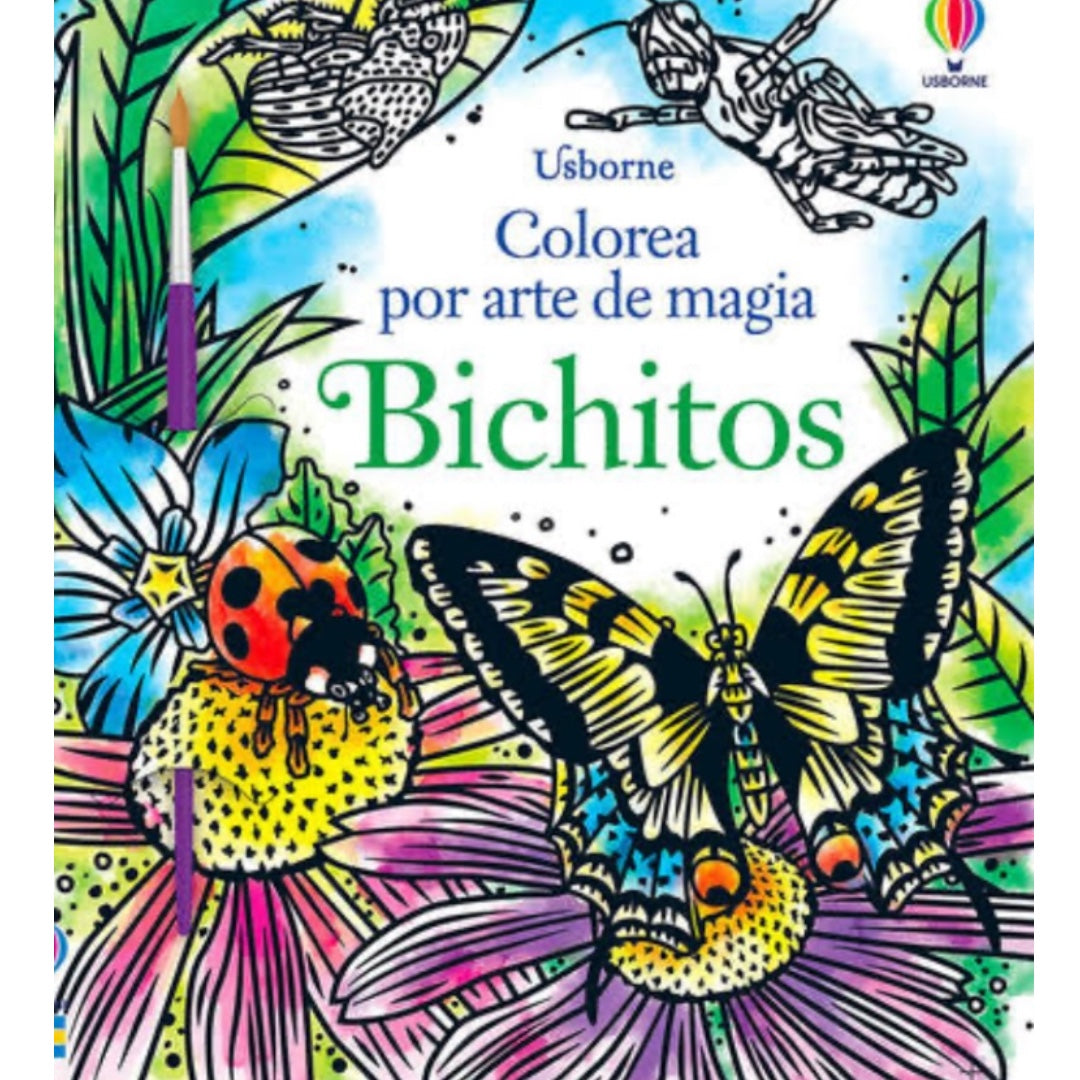 Bichitos colorea por arte de magia
