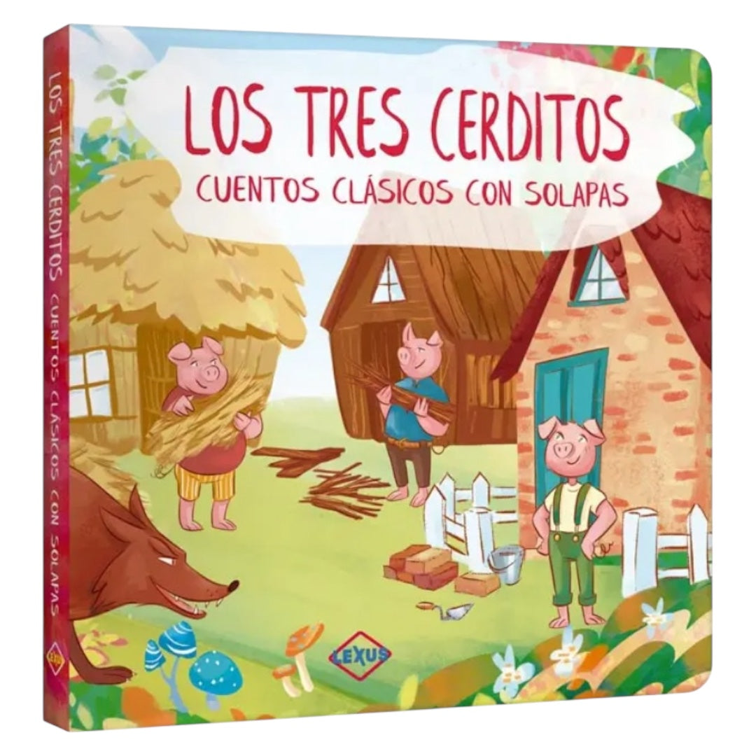 Tres Cerditos con Solapas