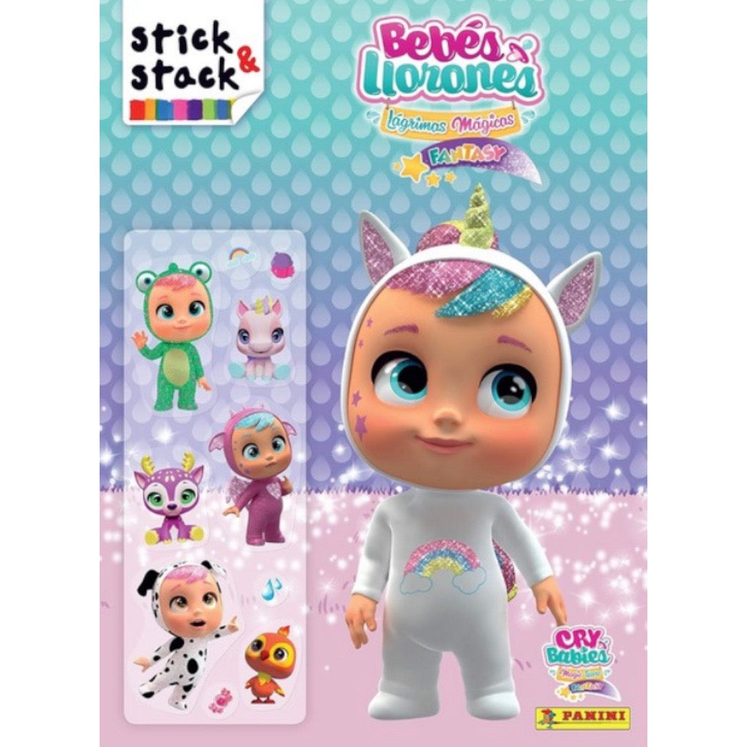 Libro para colorear Bebes Llorones 2 + Stickers