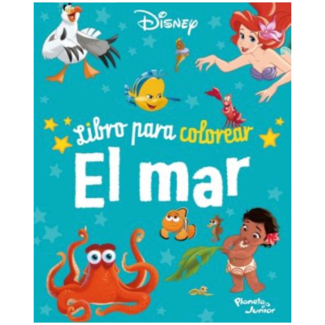 Libro para colorear - El Mar