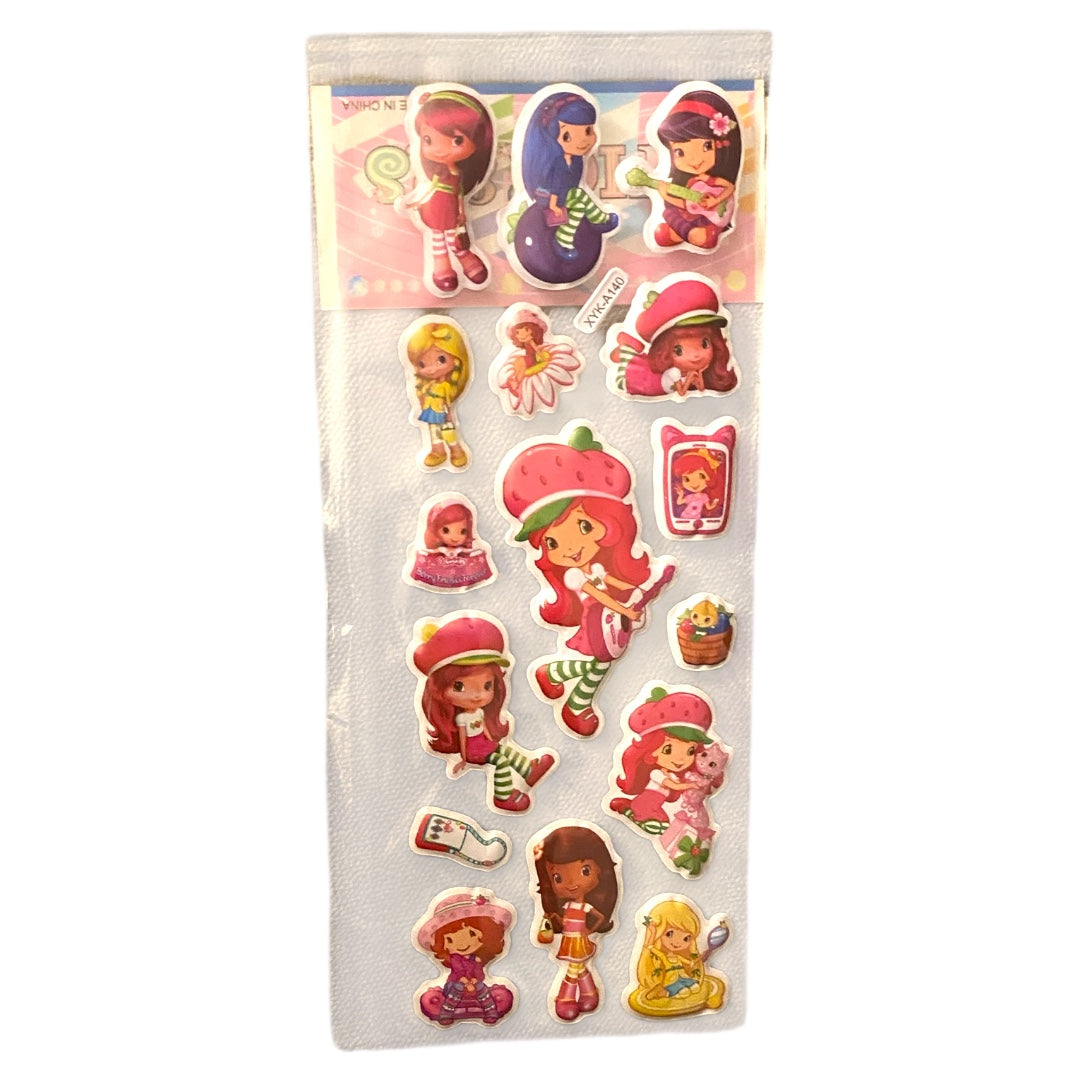 Láminas de Stickers - Fresitas