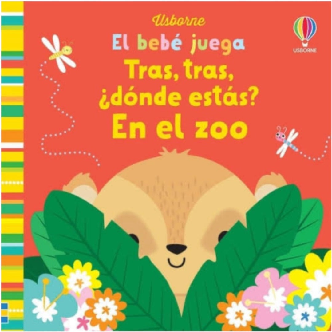Tras, tras ¿donde estas? El Zoo- Libro de solapas