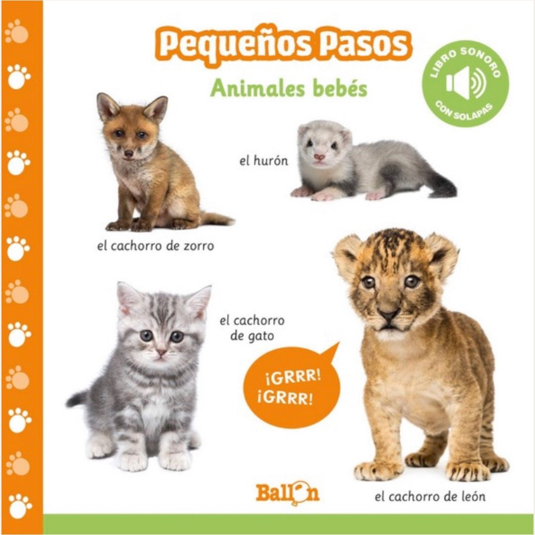 Pequeños Pasos - Los Animales Bebes con Sonidos