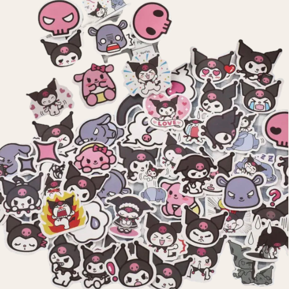 60 Stickers -Kuromi