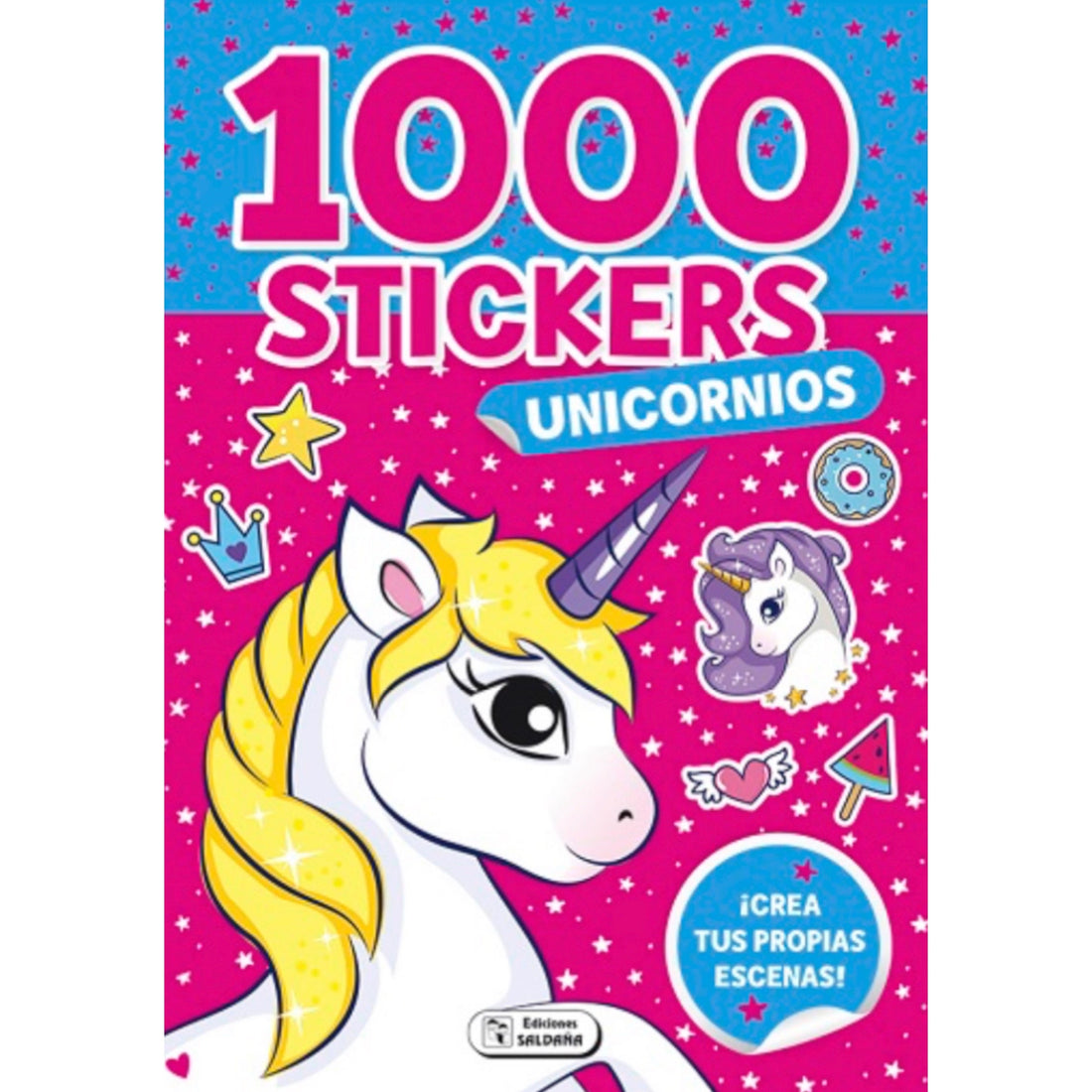 1000 Stickers Unicornios