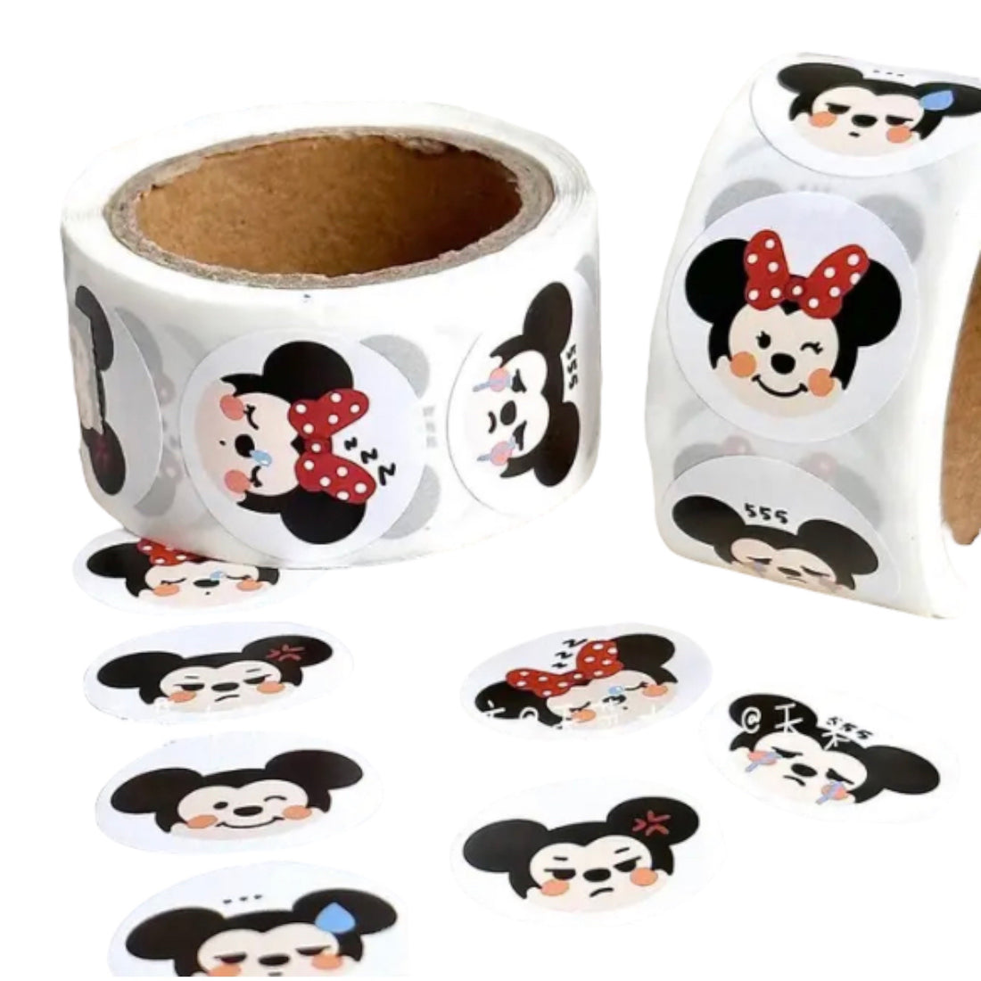 100 Stickers en Rollo - Mickey Mouse