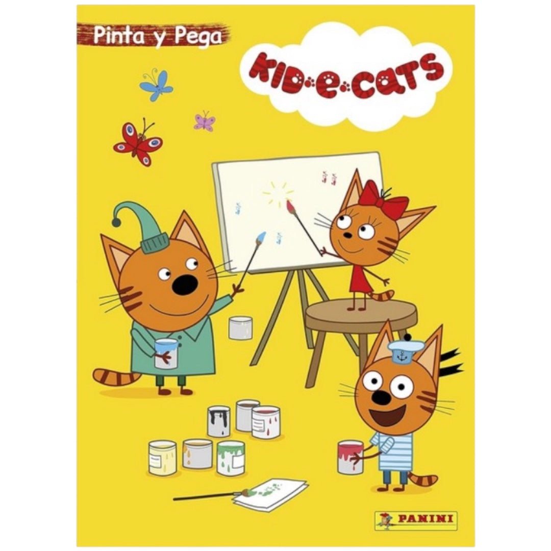 KID E CATS PINTA Y PEGA