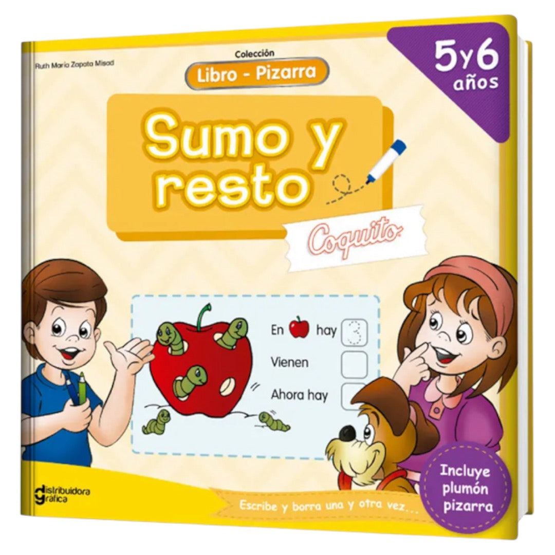 Libro Pizarra Sumo y Resto