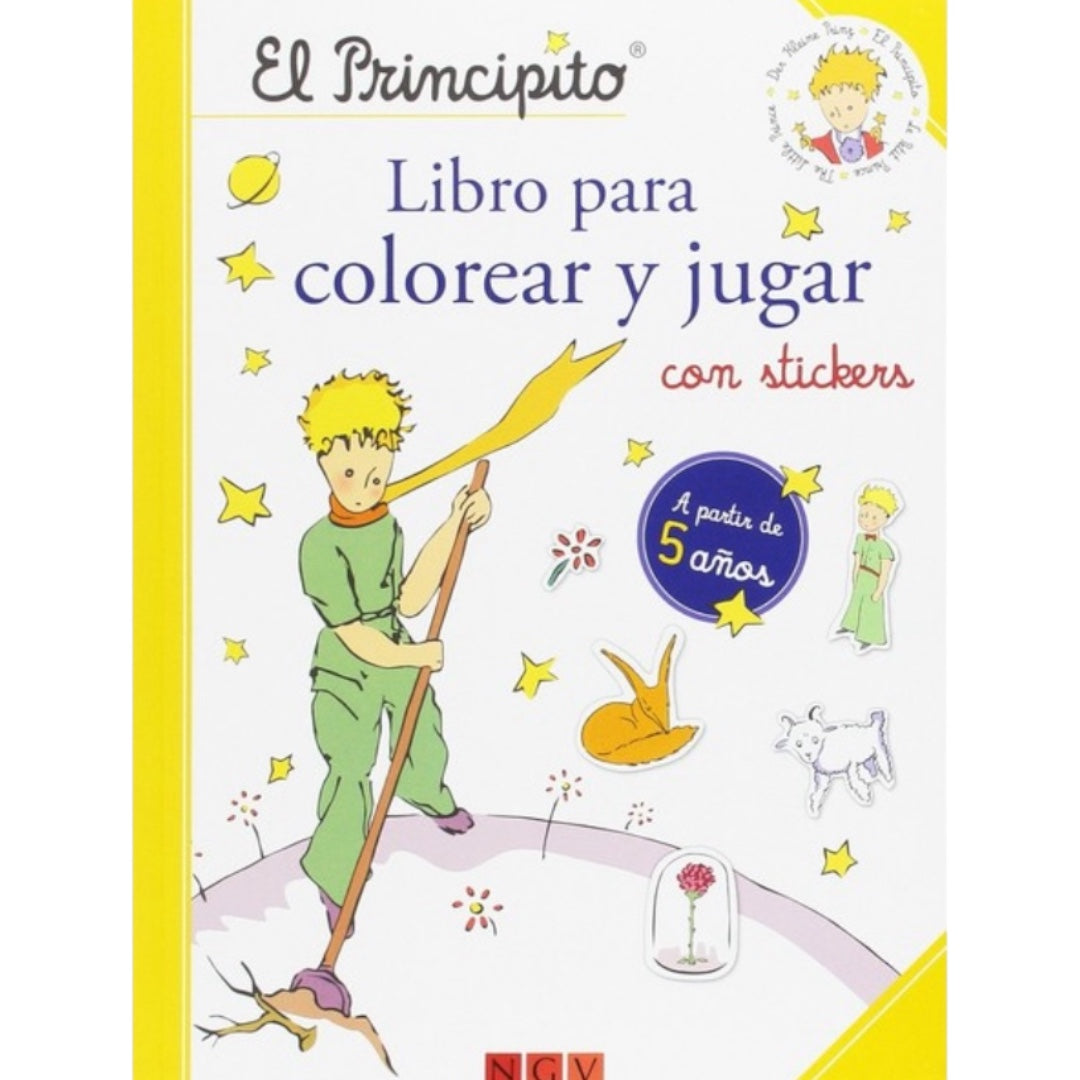 PRINCIPITO LIBRO PARA COLOREAR Y JUGAR