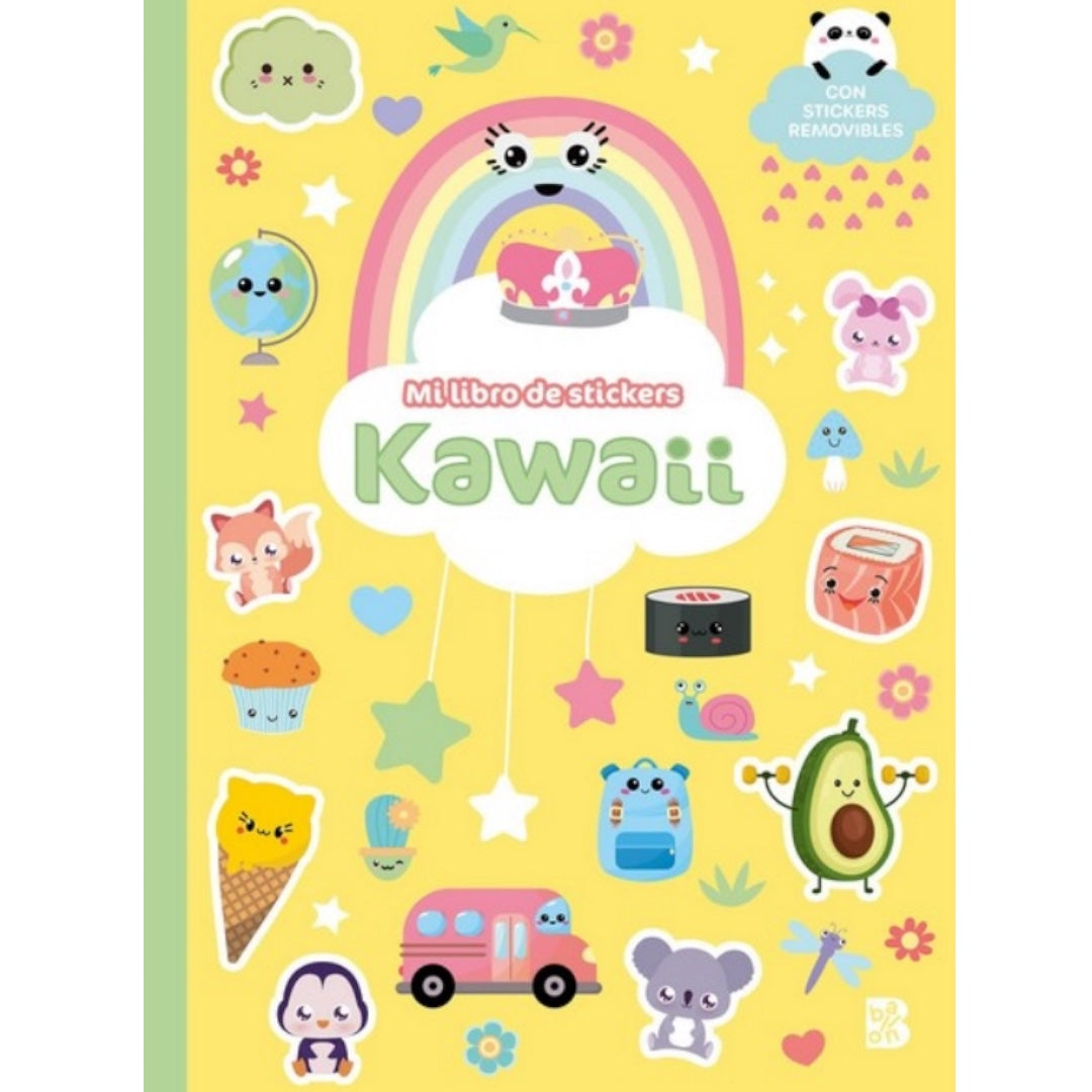 KAWAII MI LIBRO DE STICKERS