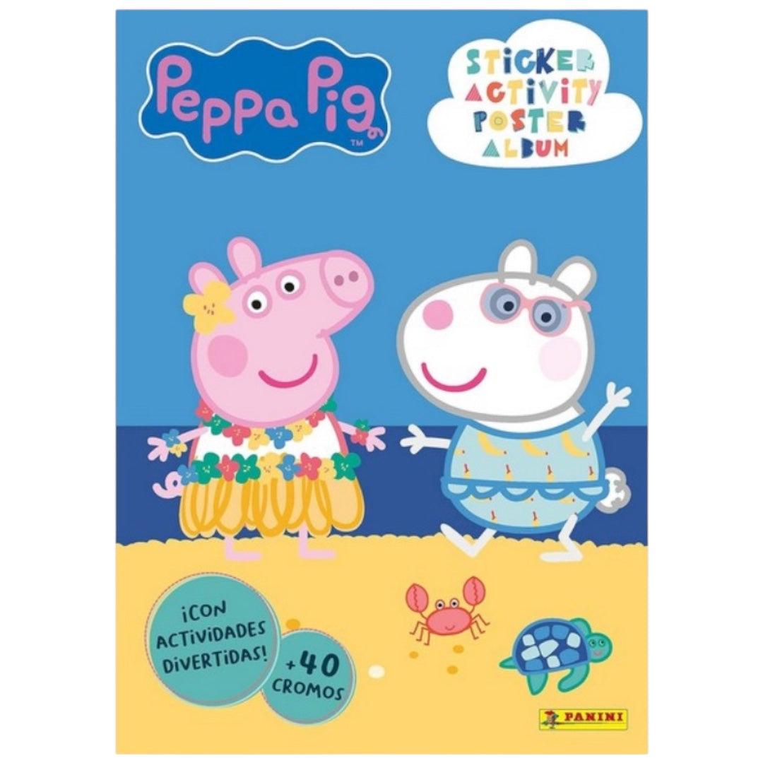 PEPPA PIG STICKER ACTIVITY POSTER ALBUM