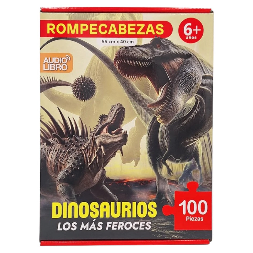 Rompecabezas Dinosaurios - Los más Feroces