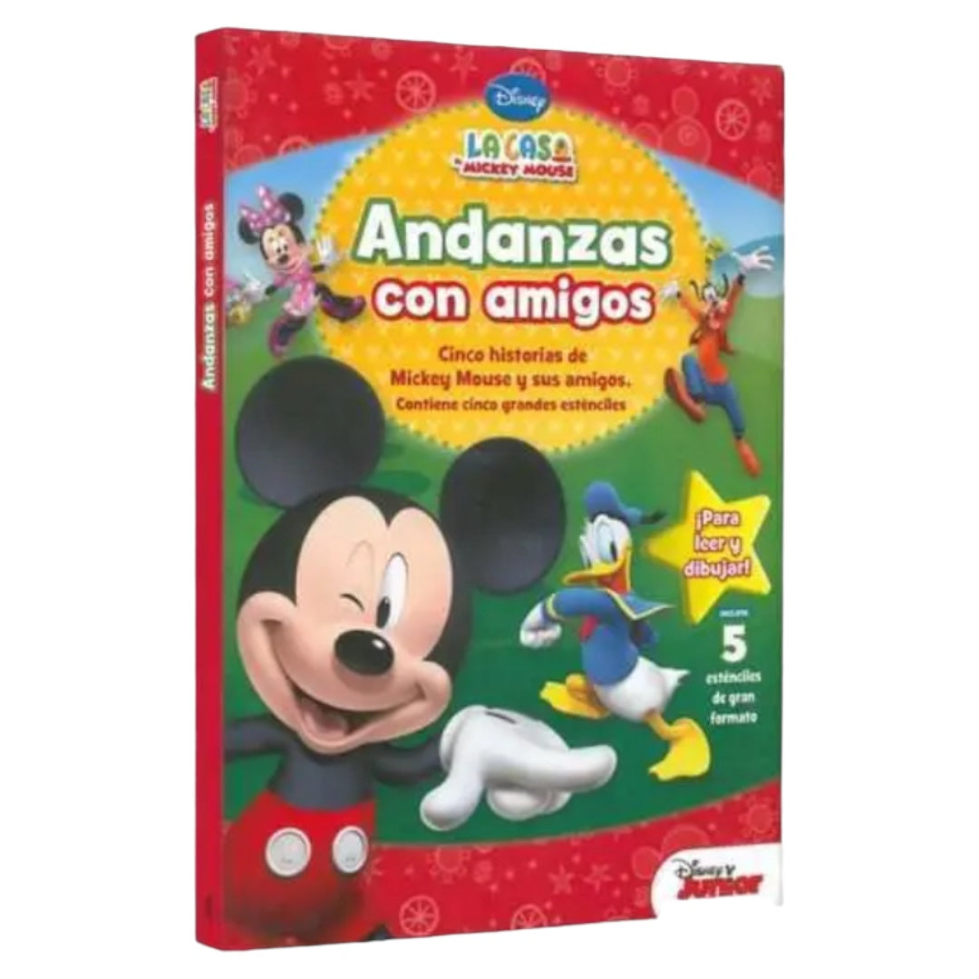 Mickey Mouse Andanzas con Amigos con Stencil