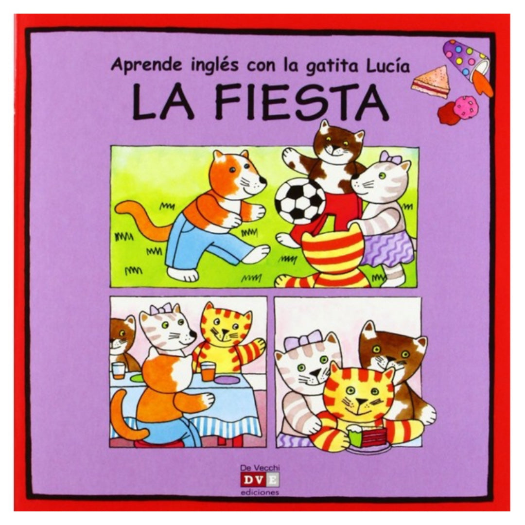 Aprende Inglés con la gatita Lucia - La Fiesta