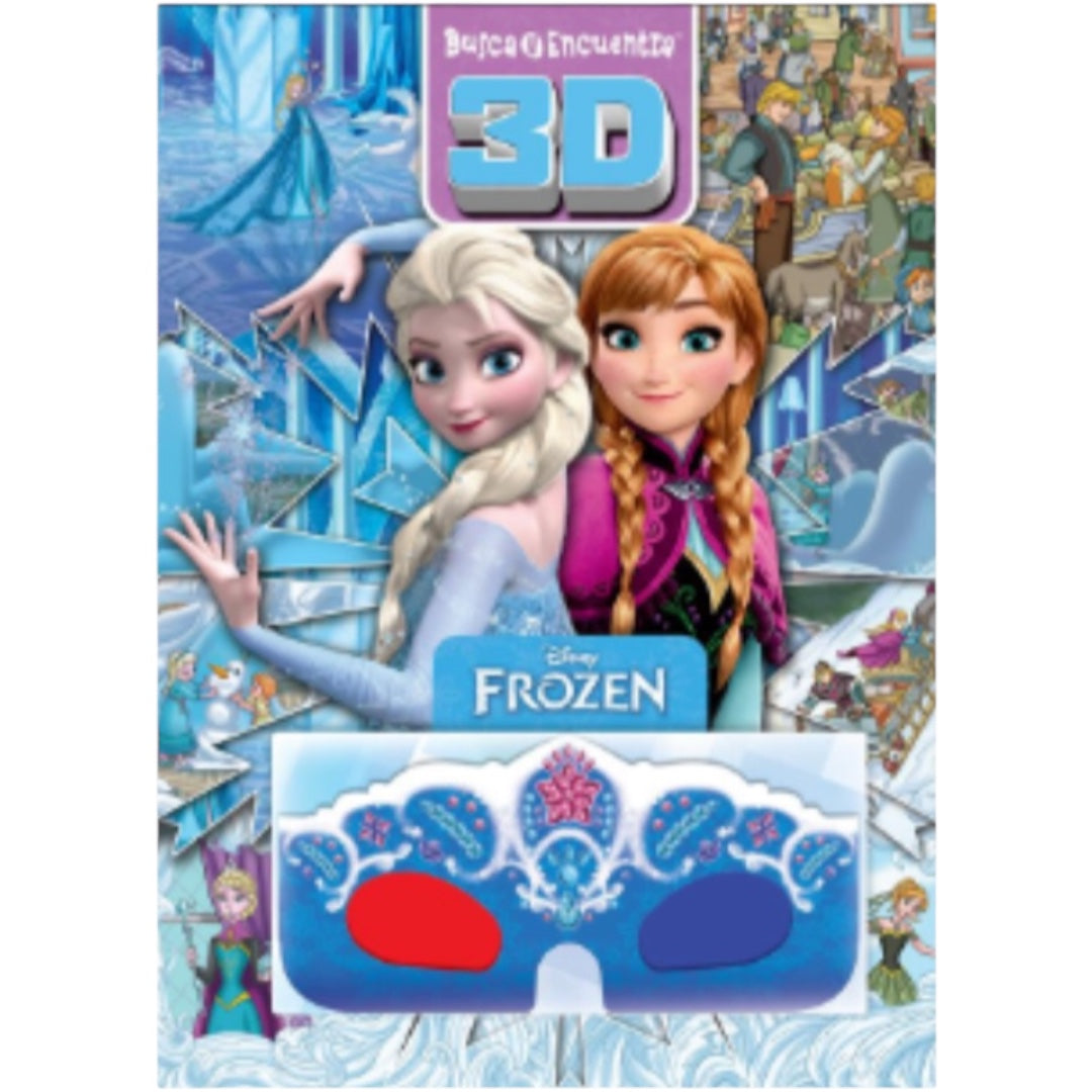 Libro Infantil Frozen 3D