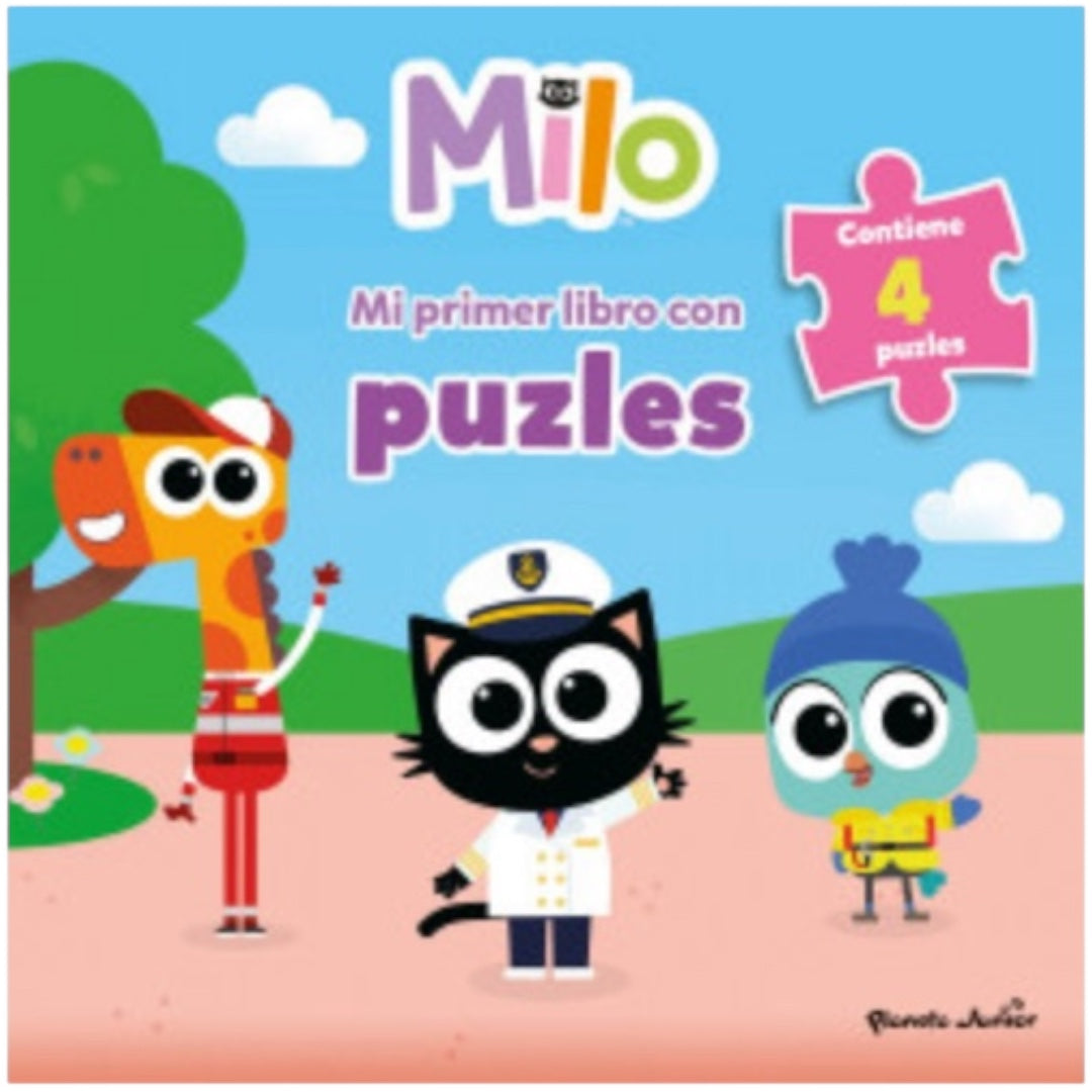 Milo. Mi primer libro con puzles