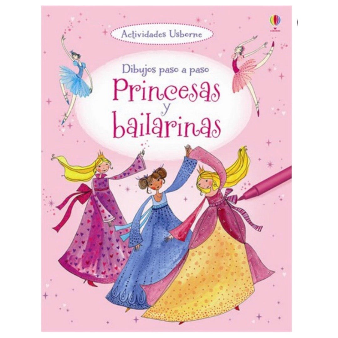 Dibujo Paso a Paso - Princesas y Bailarinas