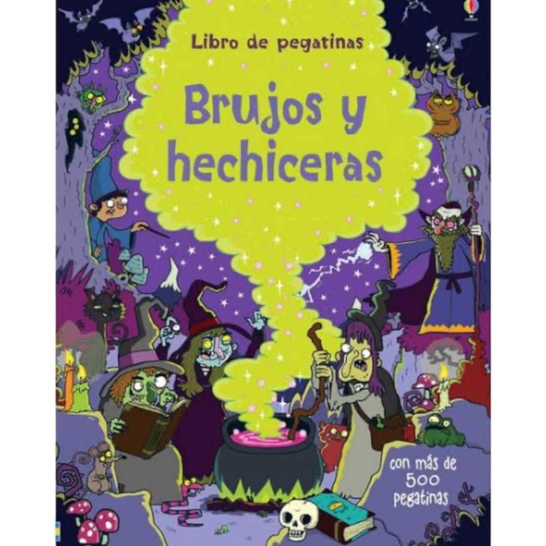 Libro con Pegatinas - Brujos y Hechiceros