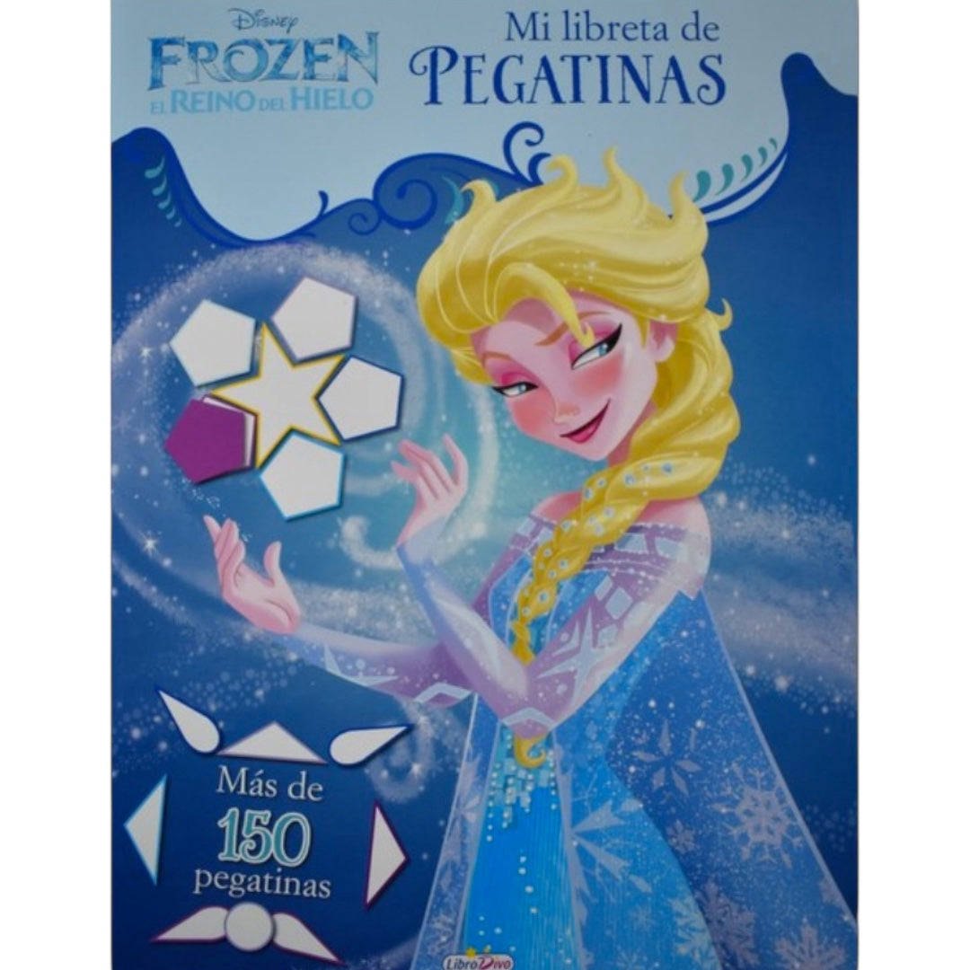 Frozen libro con pegatinas