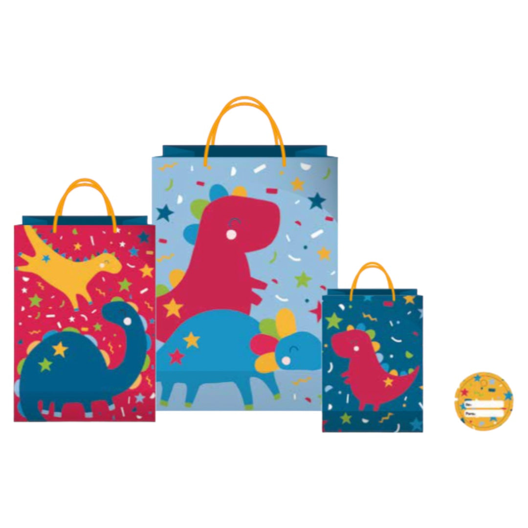 Bolsas de Regalo Dinosaurios