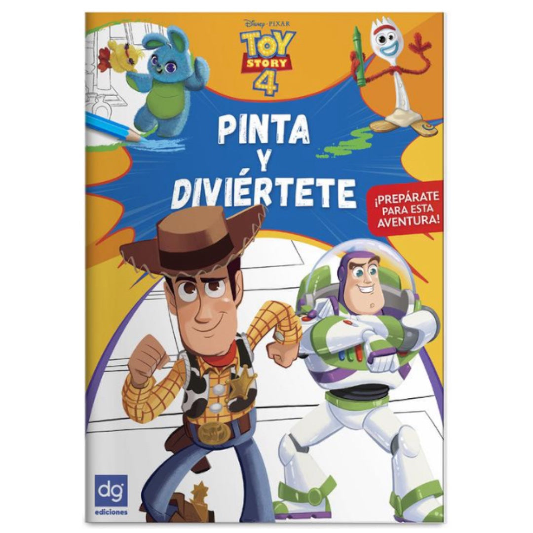 Toy Story 4 - Pinta y Diviértete