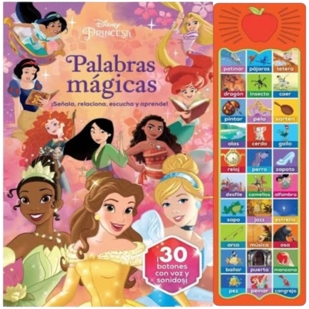 Libro con Sonidos Primeras Palabras - Princesas Disney