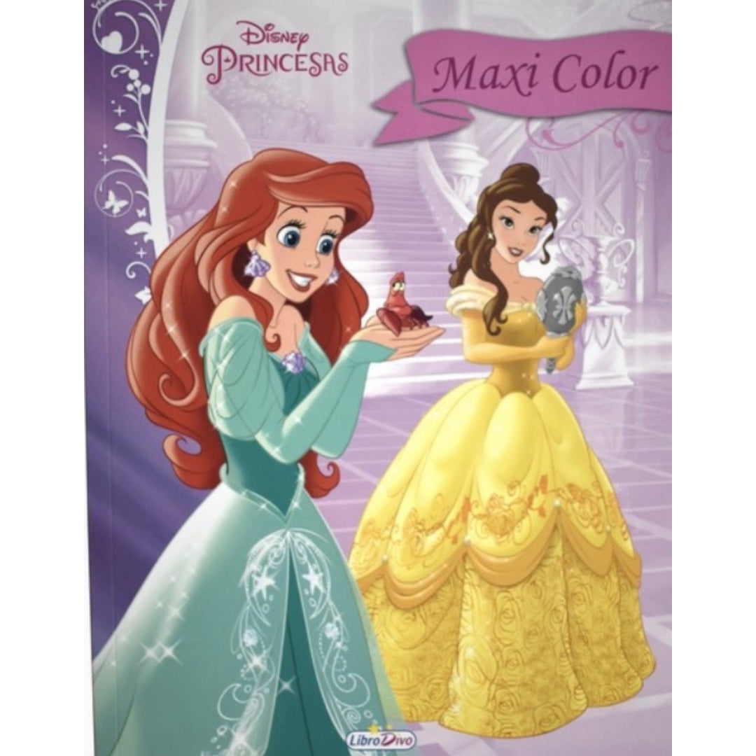 MAXI COLOR PRINCESAS DISNEY MORADO