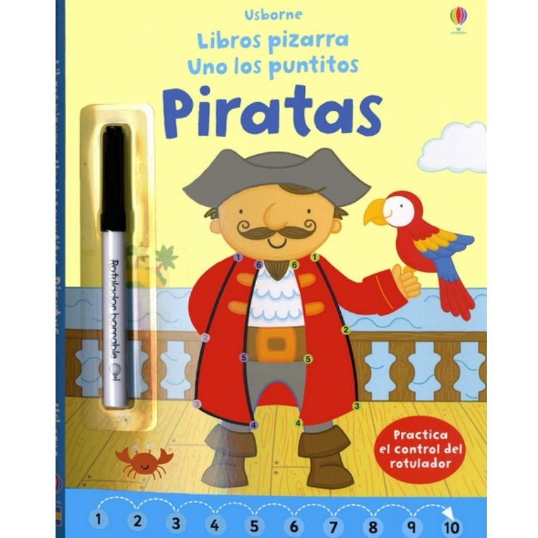 Libros Pizarra - uno los puntitos Piratas
