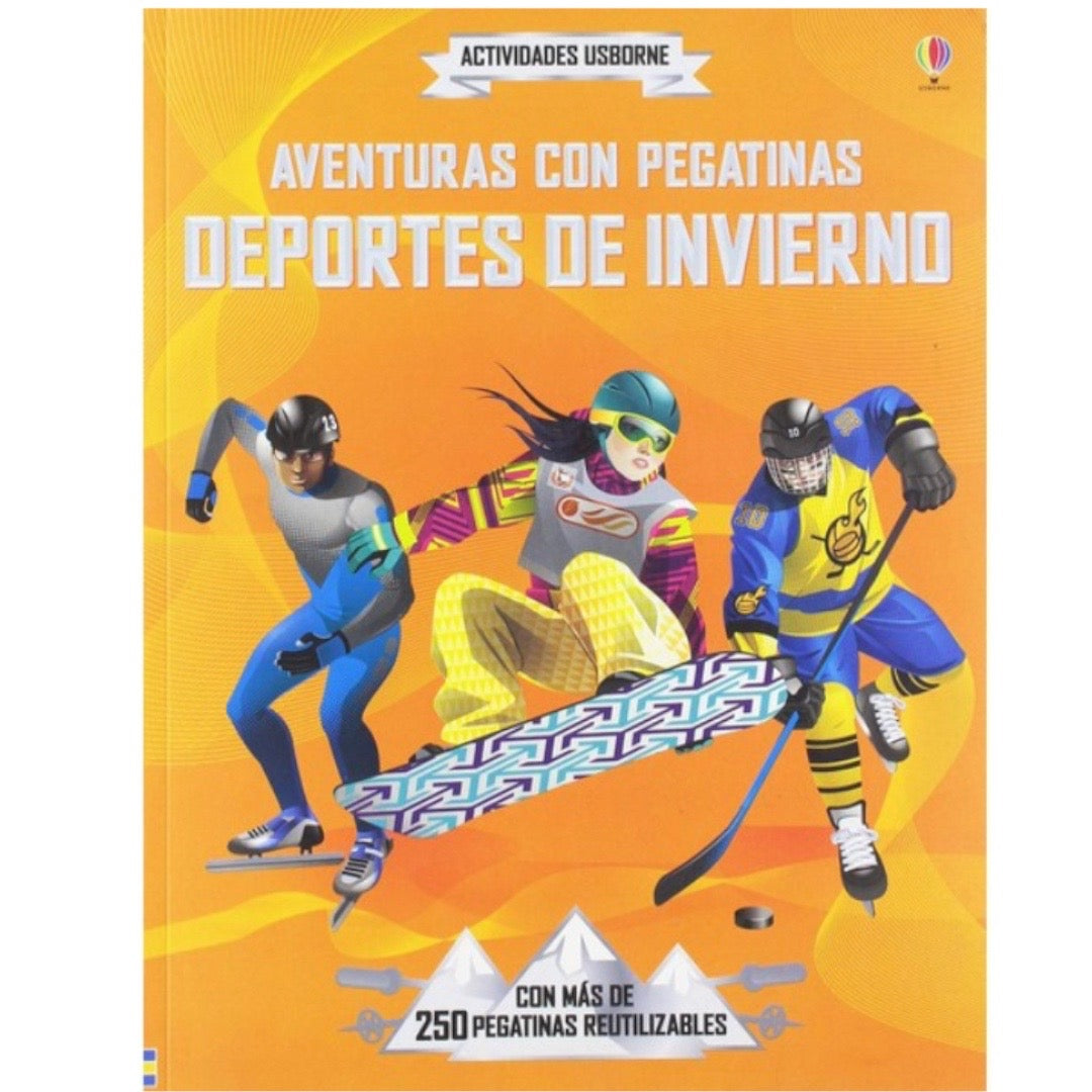 Deportes de invierno - Libro de pegatinas