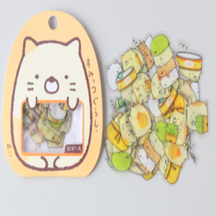 50 Stickers Transparentes - Gatitos