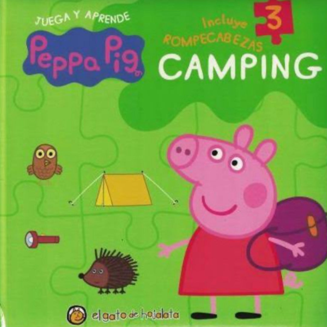 Cuento Rompecabezas Peppa Pig / Camping