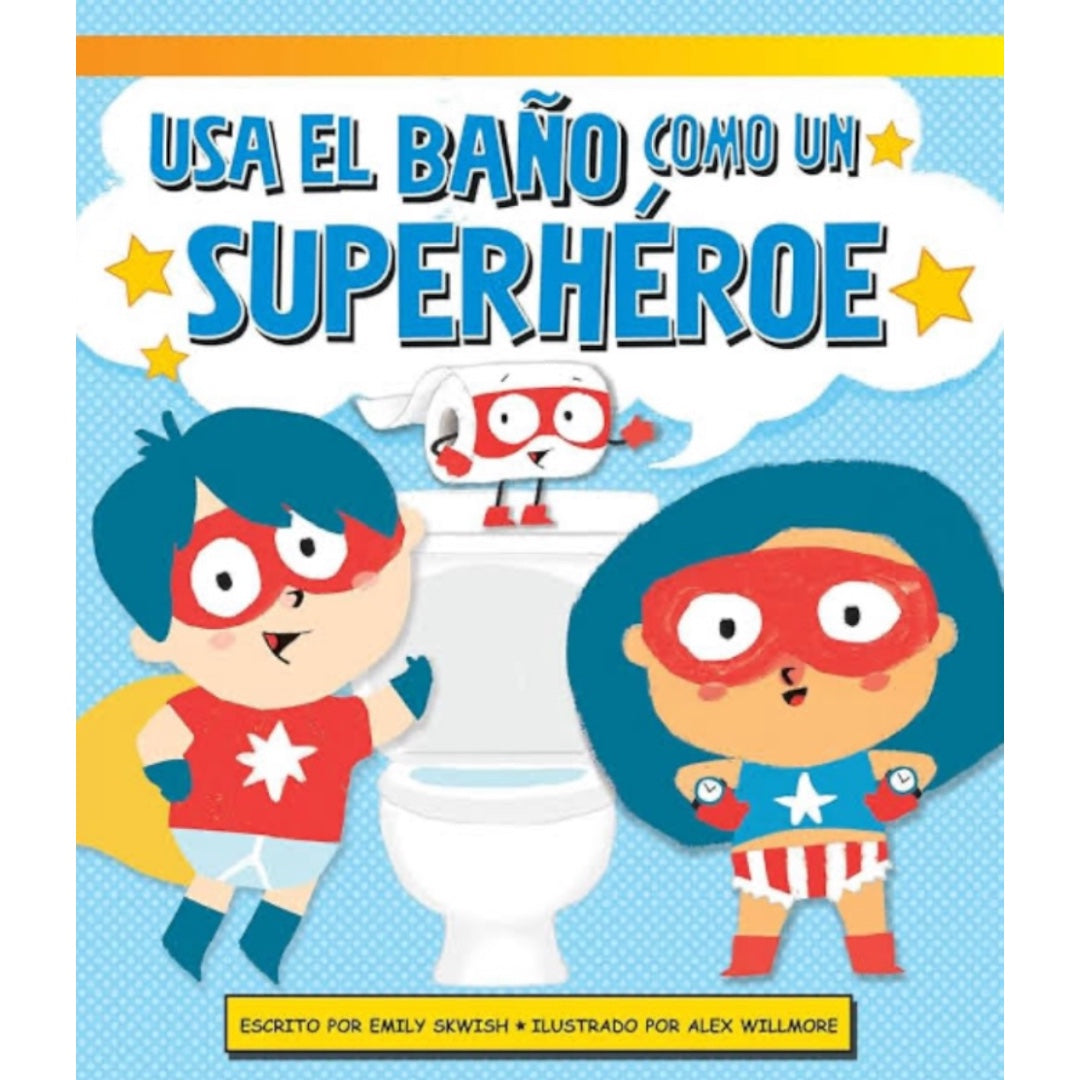 Usa el baño como un superheroe