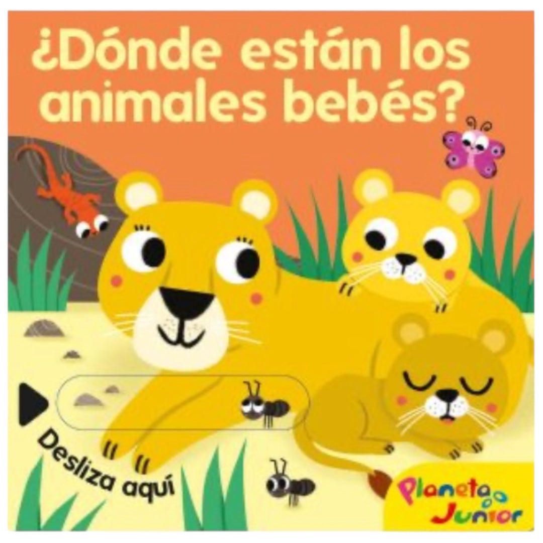 Libro interactivo ¿Donde están los animales bebés?