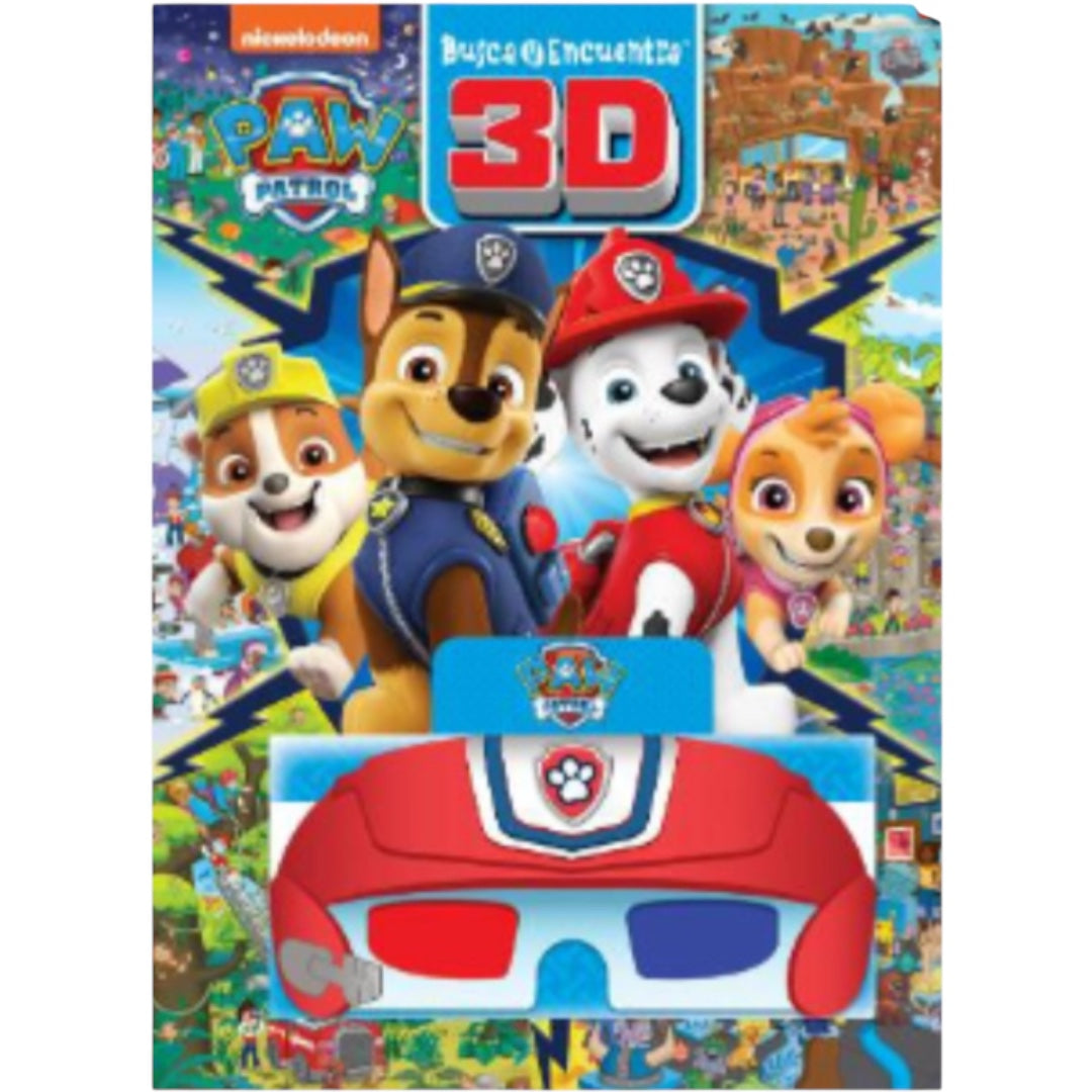Libro Infantil Paw Patrol 3D