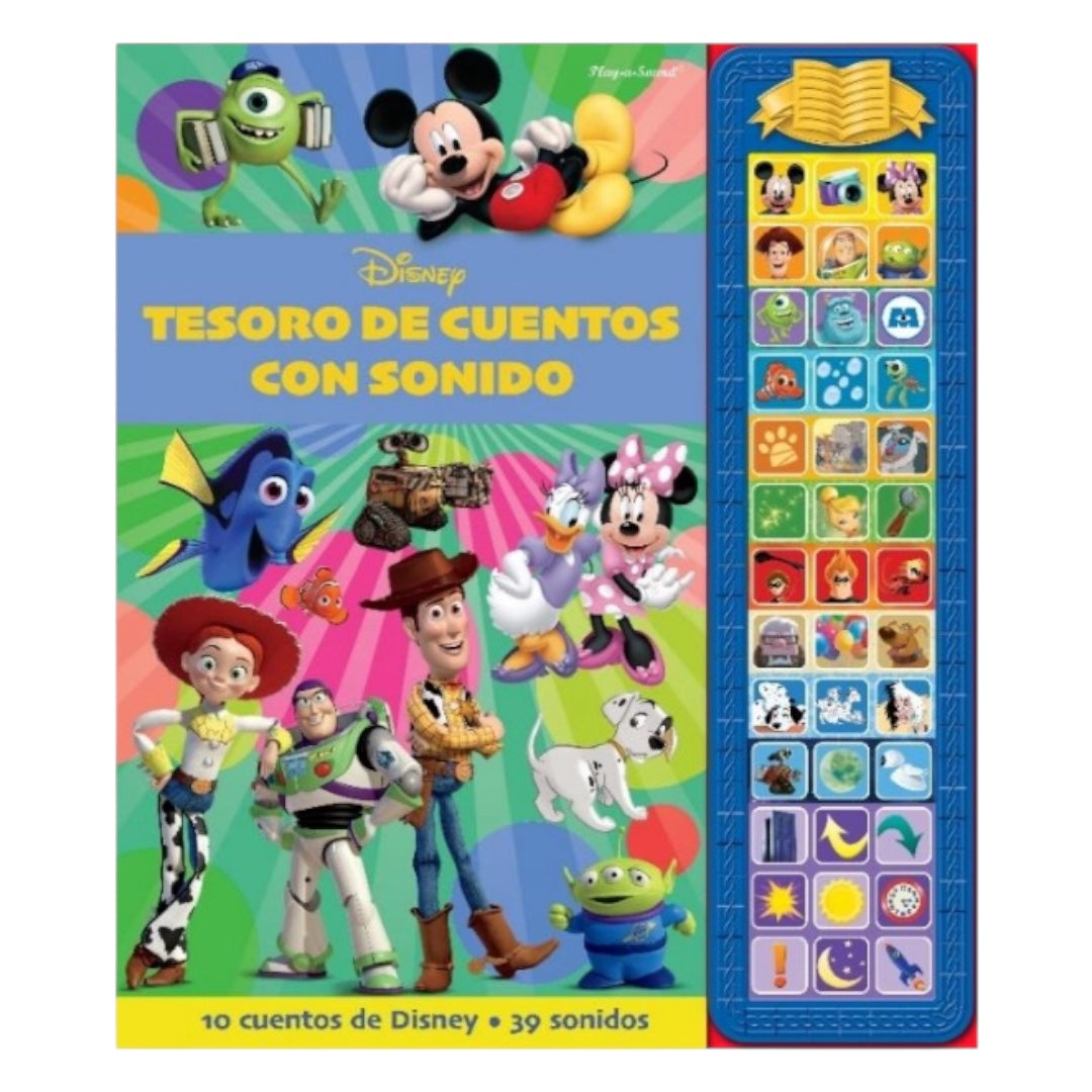 Libro con Sonidos Tesoro de Cuentos: Pixar