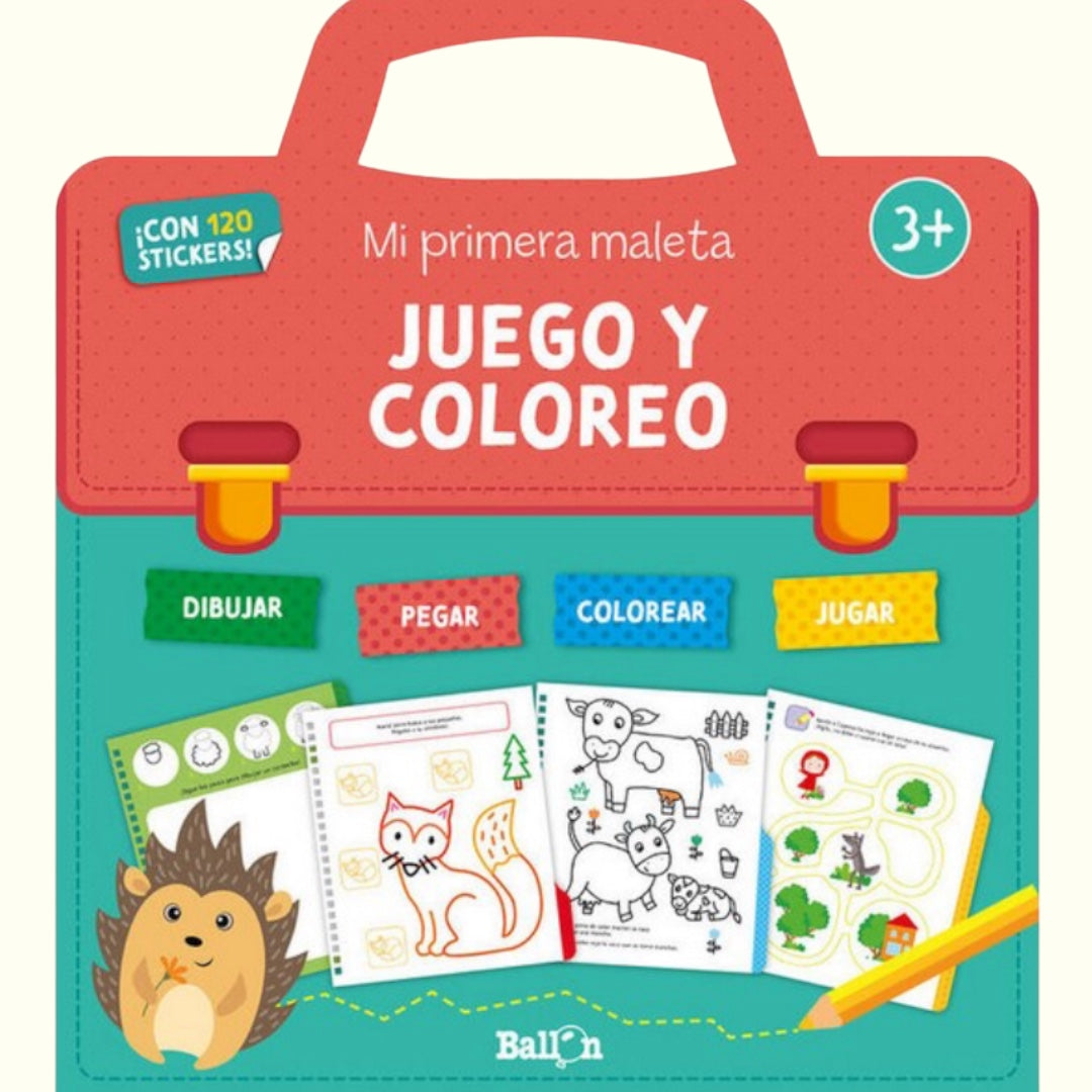 Mi Primera Maleta de Actividades Juego y Coloreo 3+