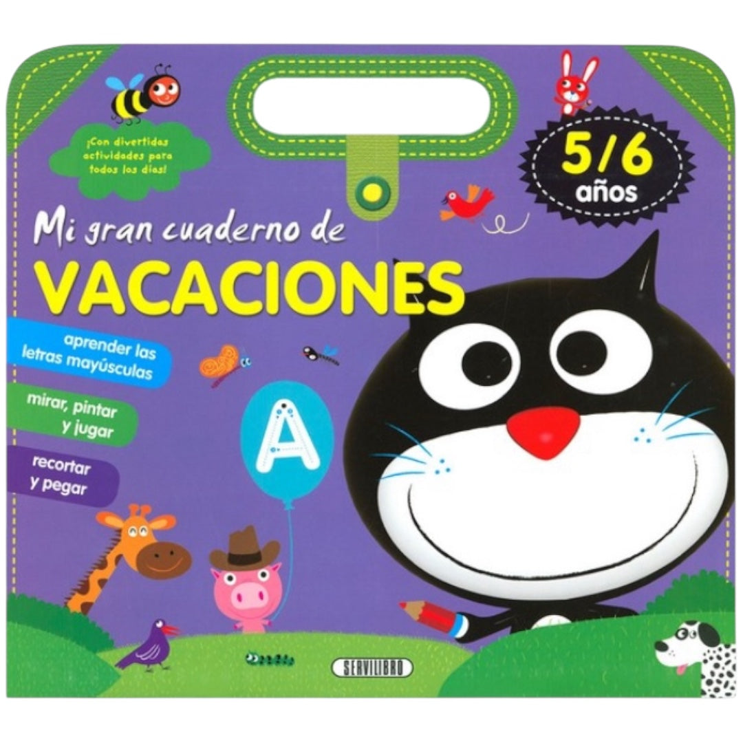 MI GRAN CUADERNO DE VACACIONES 5-6 años