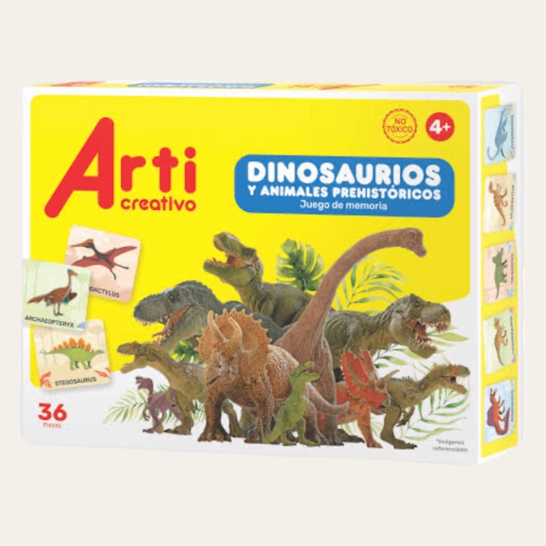 Juego de Memoria - Dinosaurios