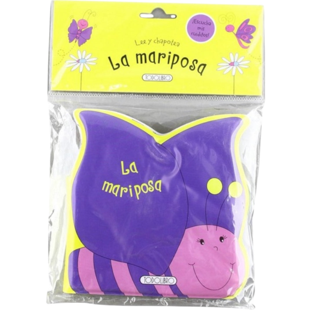 Libro para el baño: La Mariposa Lee y Chapotea