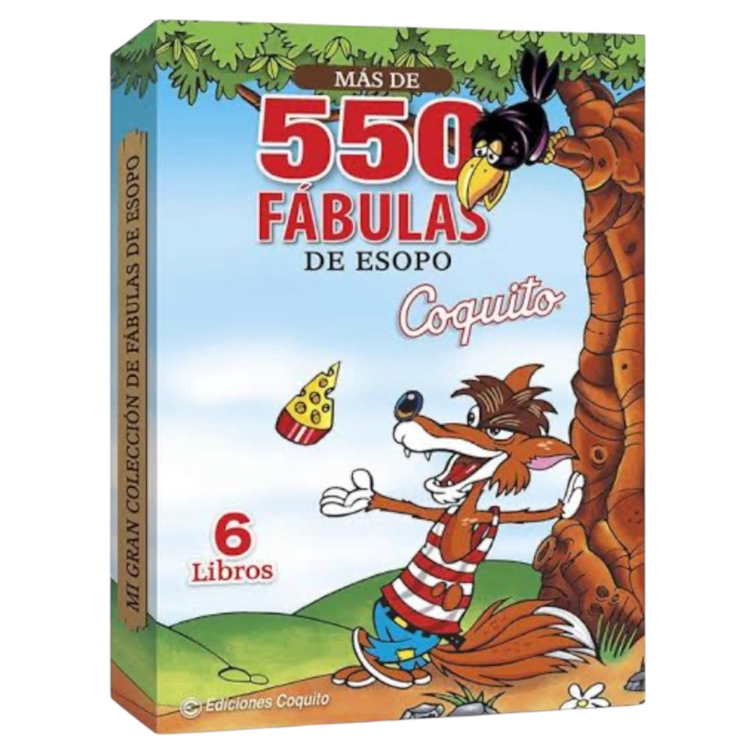 Fábulas De Esopo Coquito - 6 Cuentos