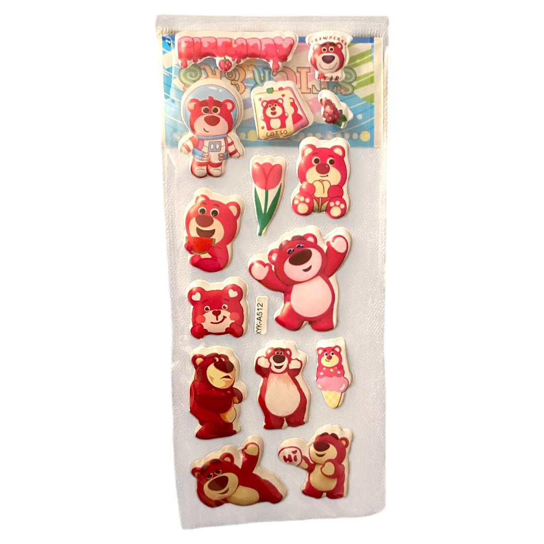 Láminas de Stickers - Lotso (Toy Story)