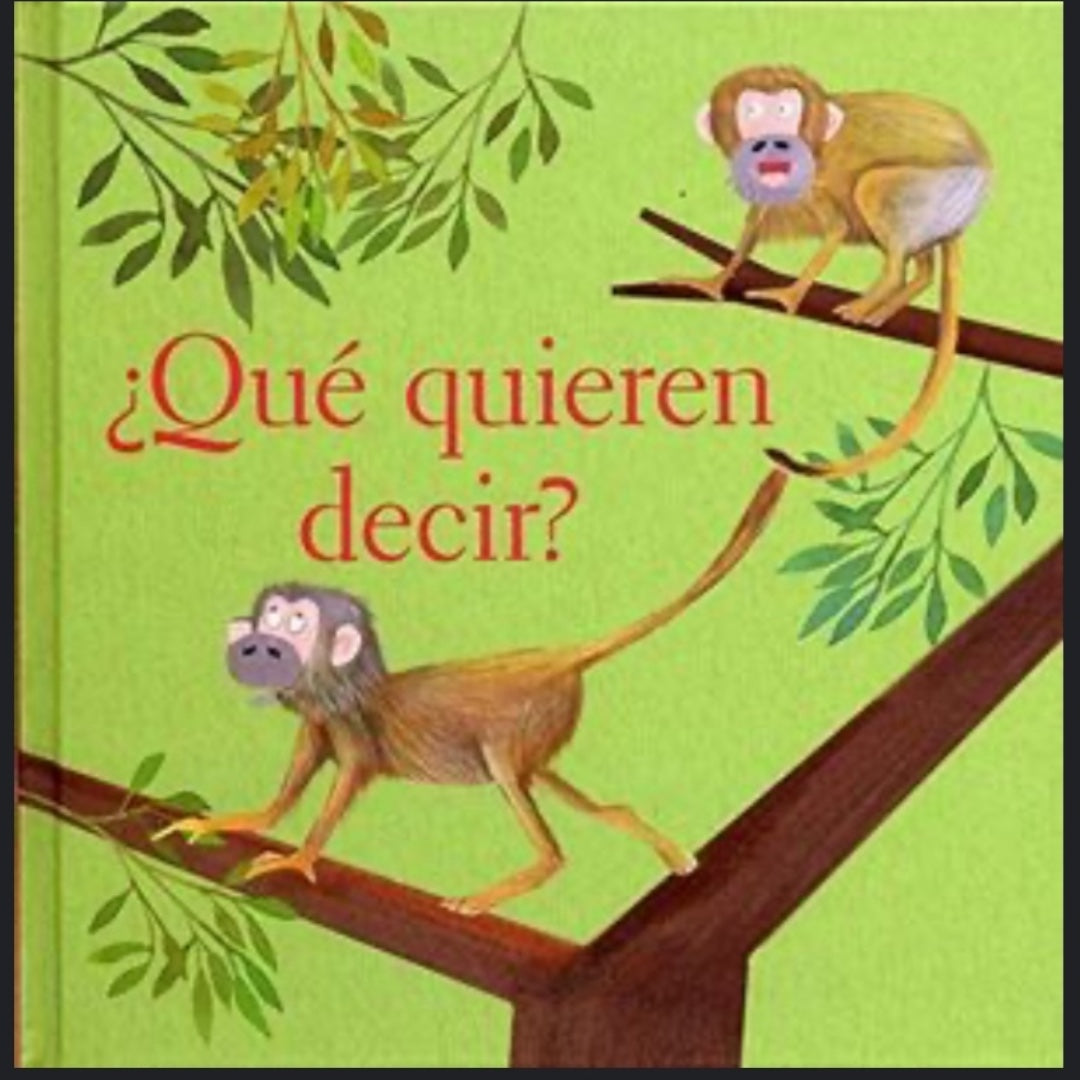 ¿Que quieren decir?