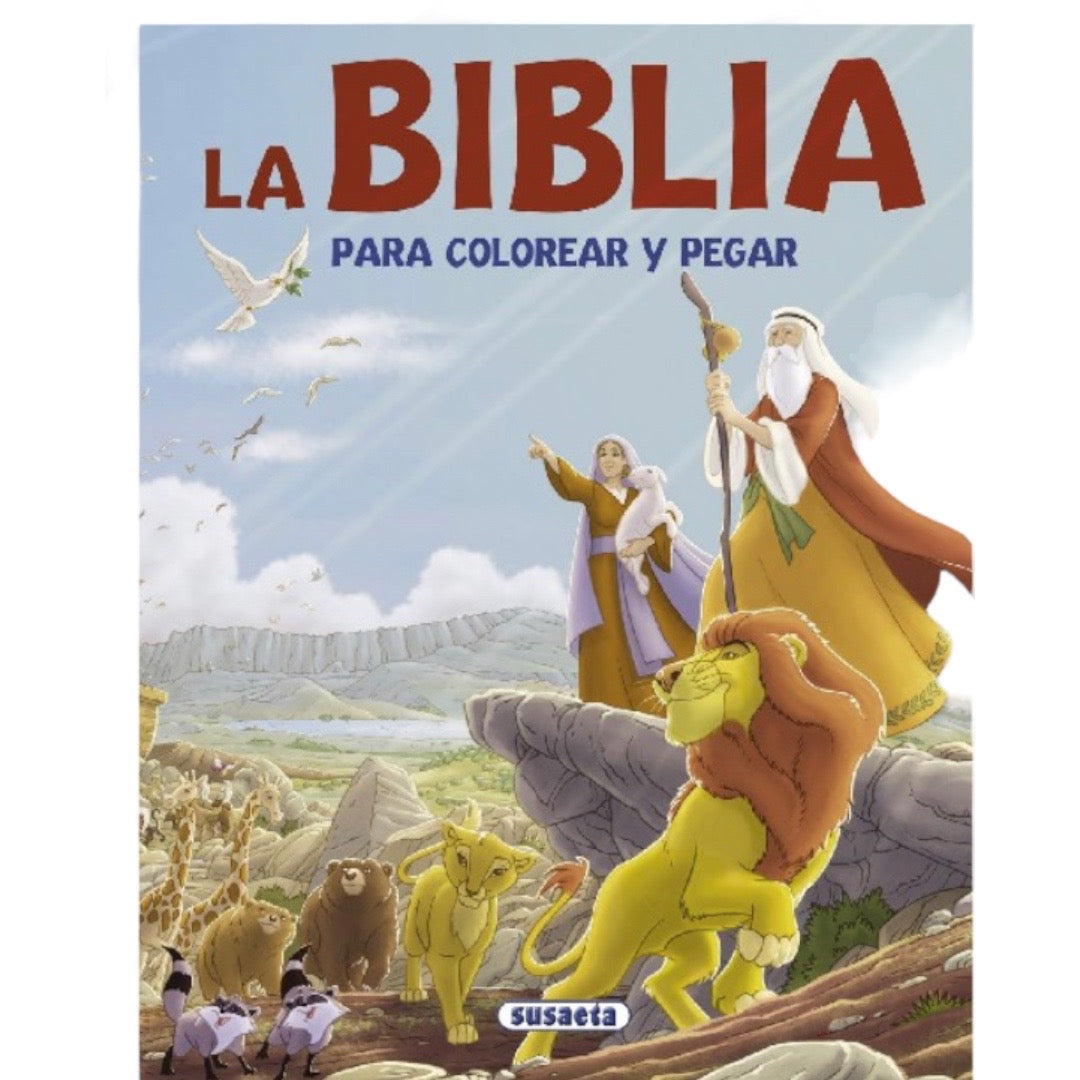 Biblia para Colorear y Pegar