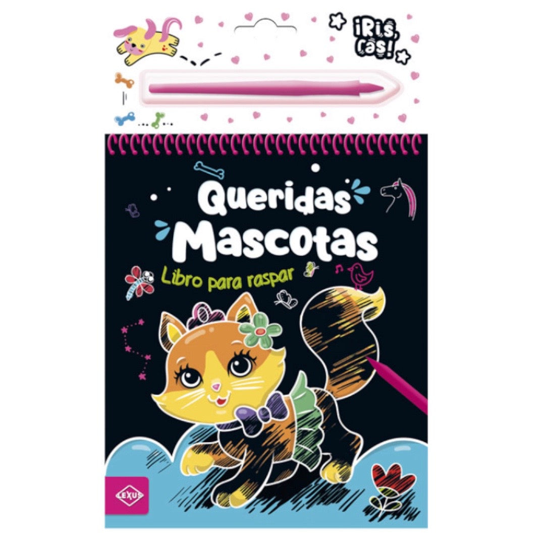 Libro para raspar - Queridas Mascotas