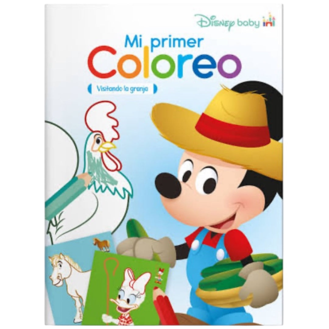 Mi primer coloreo Mickey