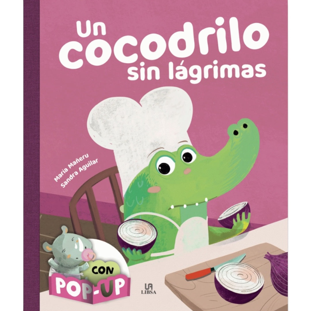 Un Cocodrilo sin Lágrimas con Pop Up