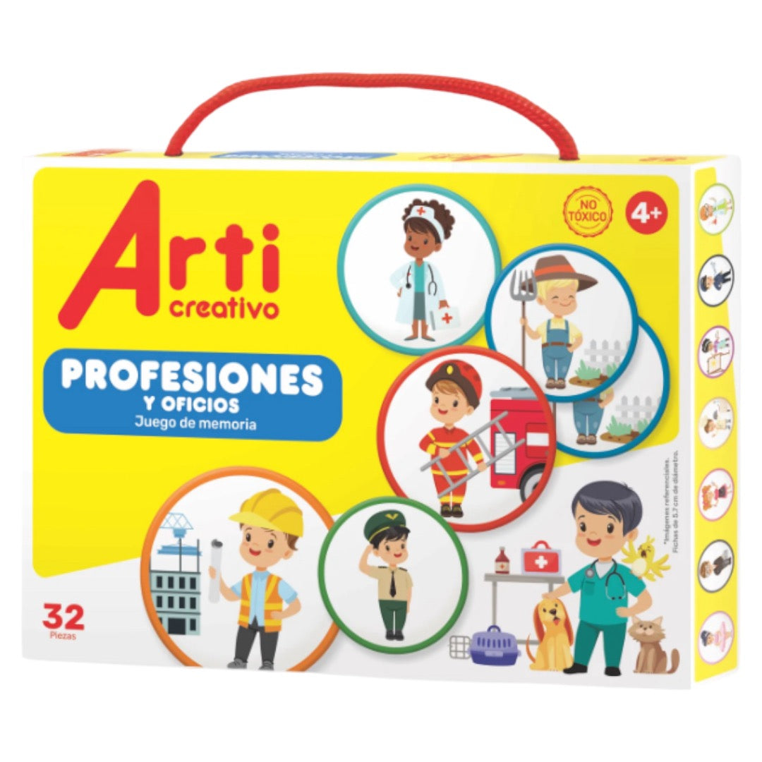 Juego de Memoria - Profesiones y Oficios